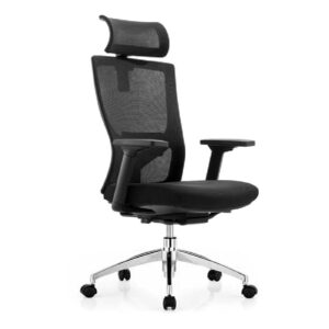 Office Furniture Chair-Executive High Back-Mesh-Black